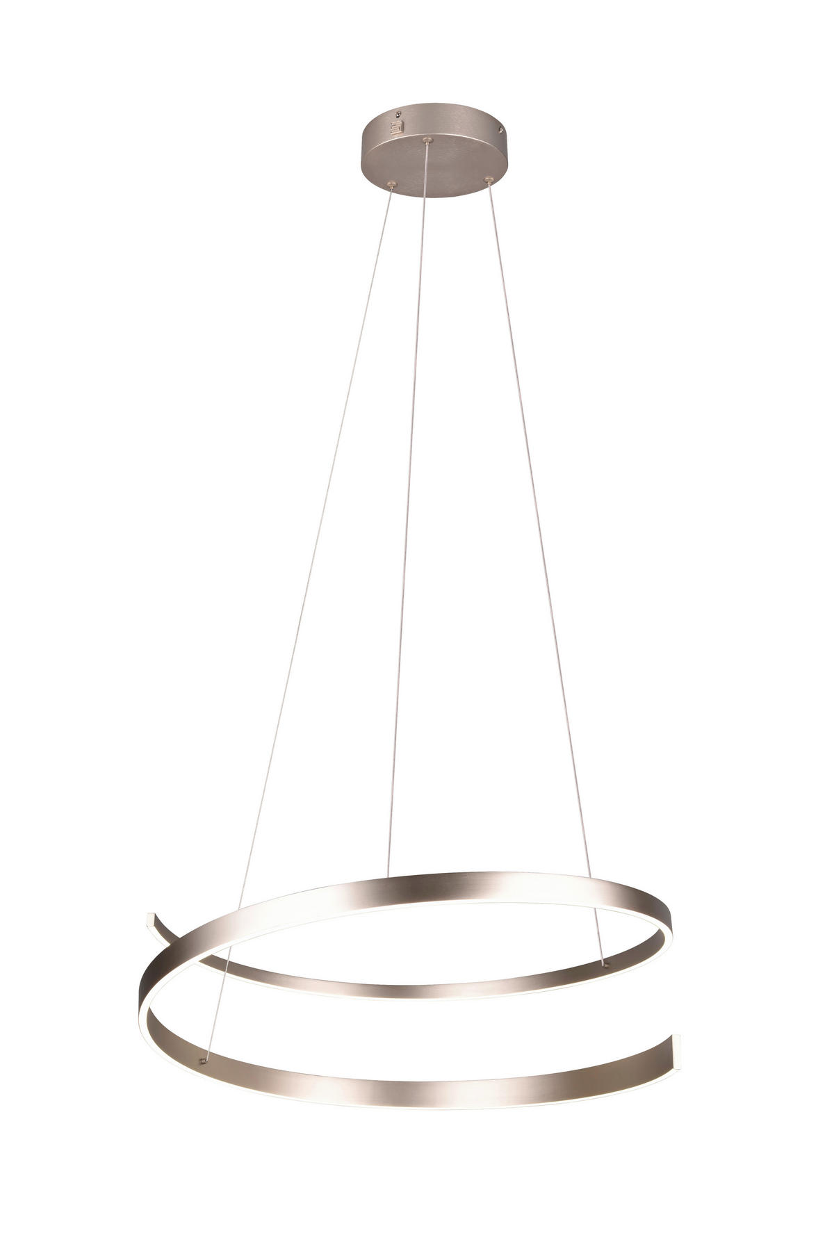 LED FÜGGŐLÁMPA 75/200 cm  - nikkel, Design, fém (75/200cm) - Cinque