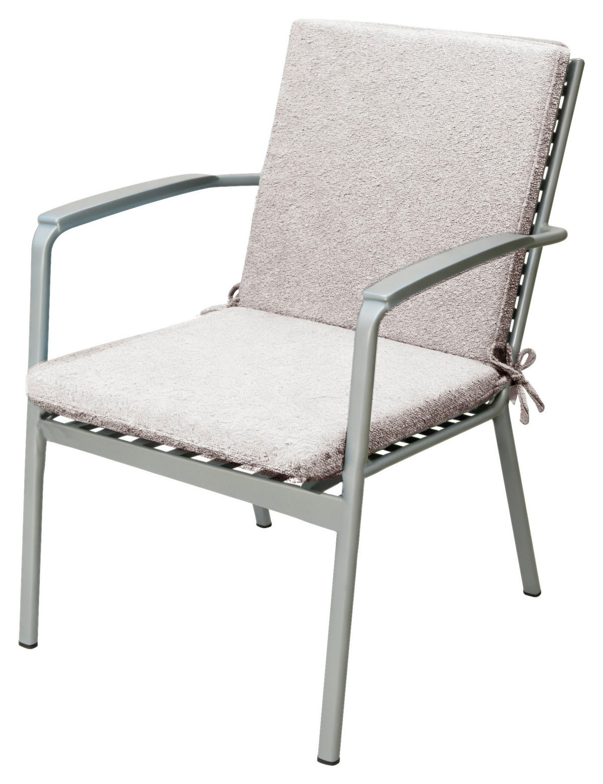 GARTENSITZKISSEN Beige Uni  - Beige, Konventionell, Textil (48/95cm) - Dieter Knoll