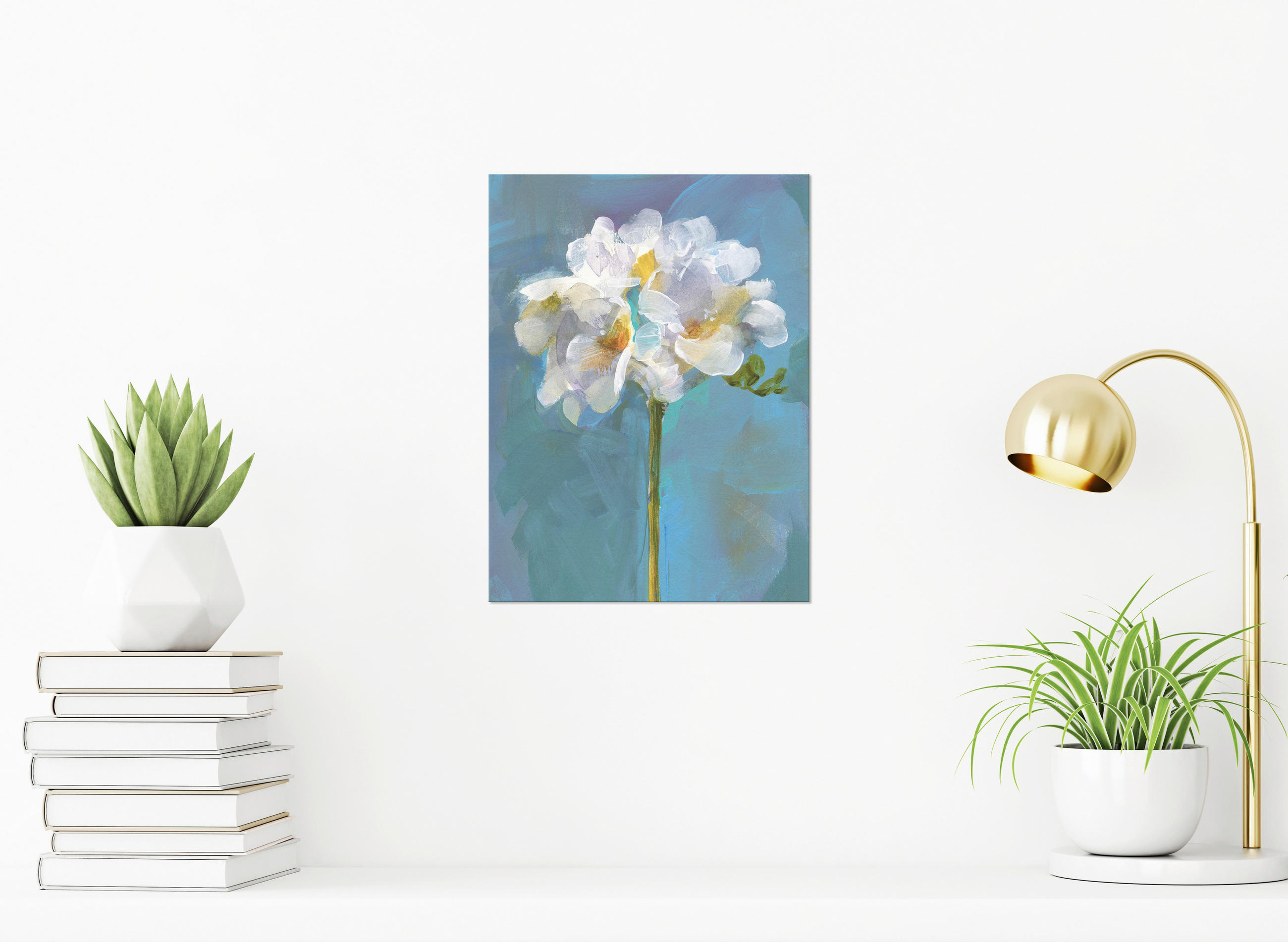 KEILRAHMENBILD Blumen  - Multicolor, Natur, Holz/Papier (30/40/3cm) - Euroart