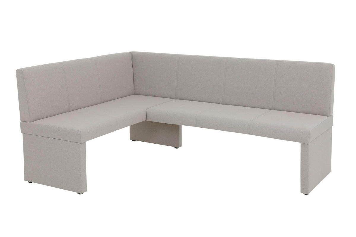 ECKBANK 200/92 cm  in Schlammfarben  - Schlammfarben, MODERN, Holz/Textil (200/92cm) - MID.YOU