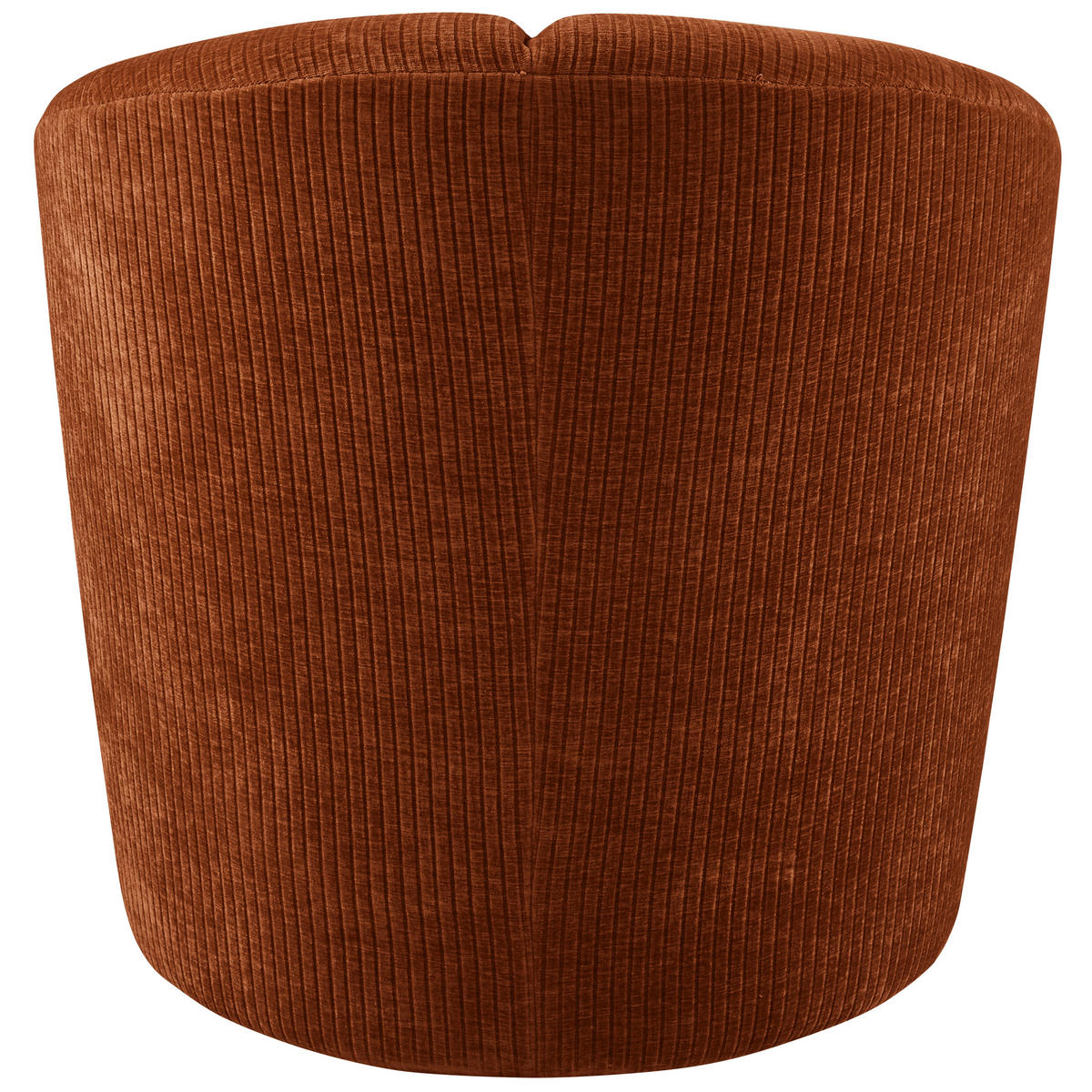 SESSEL in gerippt Braun  - Schwarz/Braun, Design, Kunststoff/Textil (68/75/77cm) - Livetastic