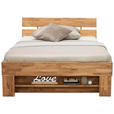BETT 140/200 cm  in Wildeiche  - Wildeiche, Natur, Holz (140/200cm) - Carryhome