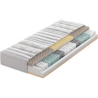 MATRAC 120/200 cm  - fehér, Basics, textil (120/200cm) - Novel