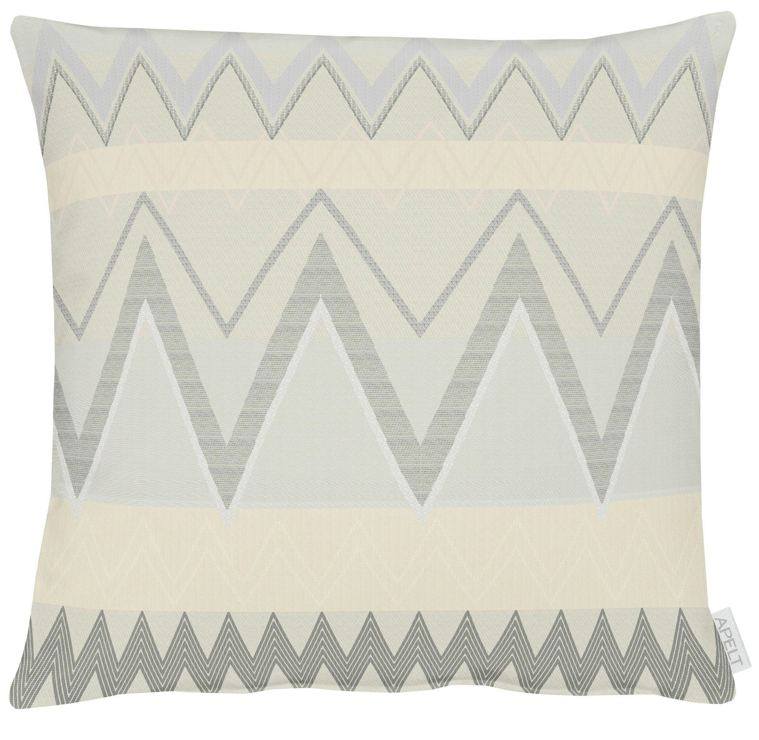 KISSENHÜLLE 49/49 cm  - Beige/Hellgrau, Trend, Textil (49/49cm) - Novel