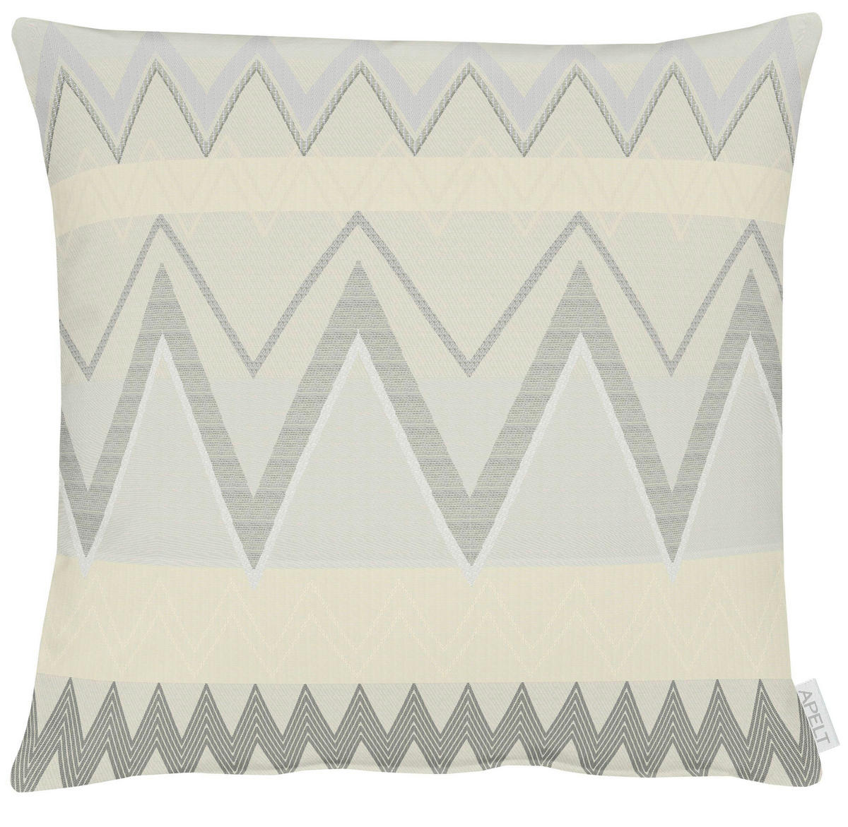 KISSENHÜLLE 49/49 cm  - Beige/Hellgrau, Trend, Textil (49/49cm) - Novel