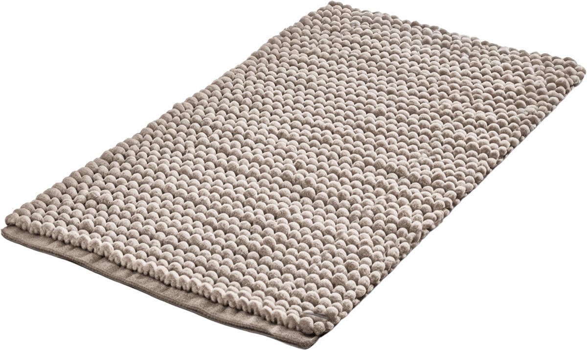 BADEMATTE Taupe 70/120 cm  - Taupe, Basics, Kunststoff/Textil (70/120cm) - Grund