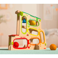 KUGELBAHN - Multicolor, Basics, Holz (35/30/7cm) - Haba