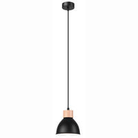 HÄNGELEUCHTE 108/8/15 cm  - Schwarz Hochglanz, KONVENTIONELL, Metall (108/8/15cm)