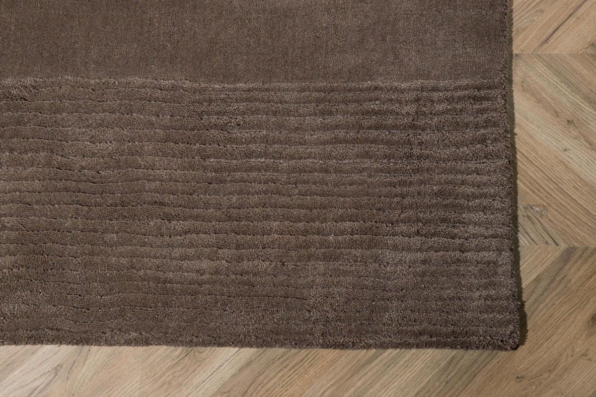 HOCHFLORTEPPICH 230/160 cm Braun  - Braun, LIFESTYLE, Textil (230/160cm) - P & B
