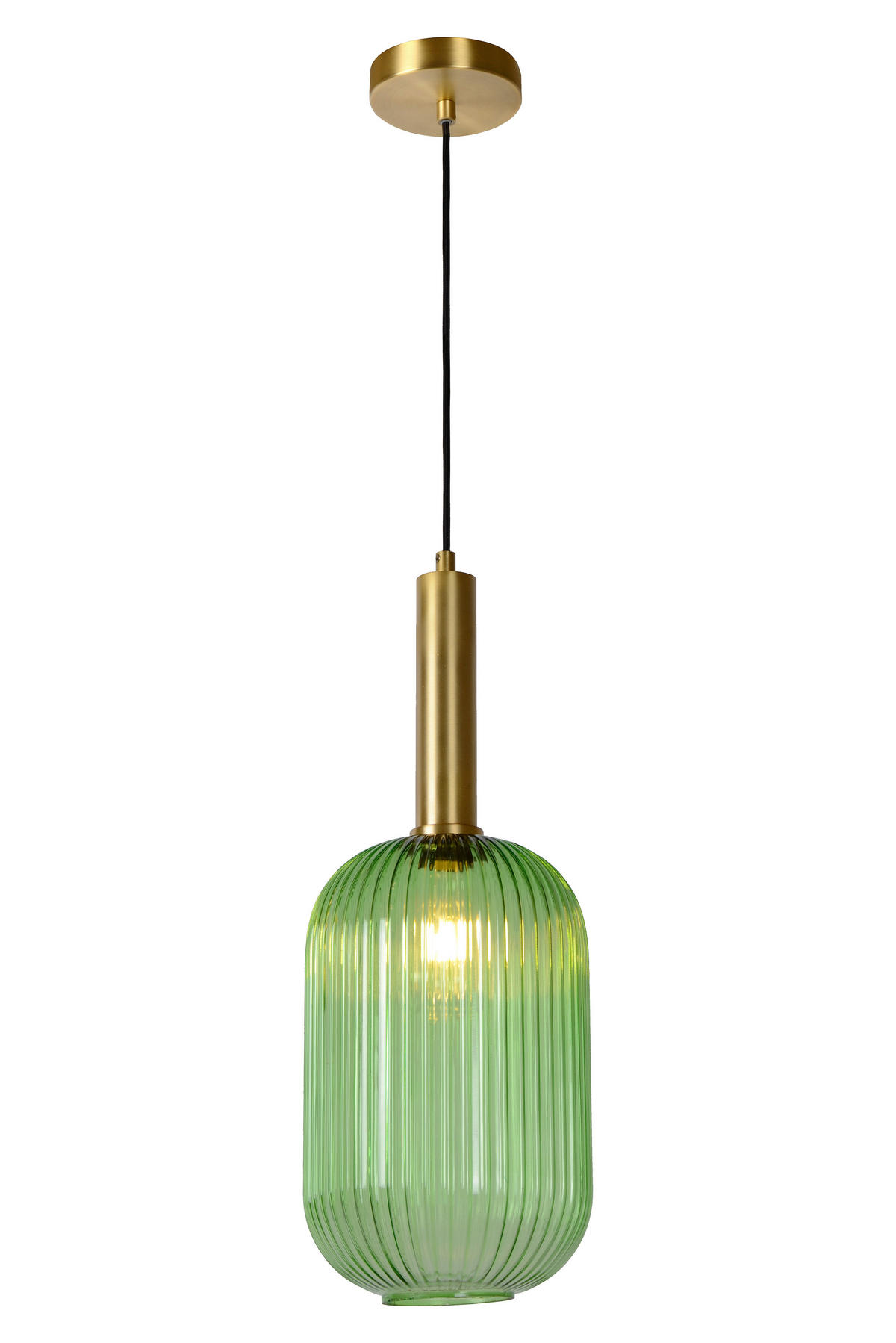 HÄNGELEUCHTE MALOTO 20/150 cm   - Grün, Design, Glas (20/150cm) - Lucide