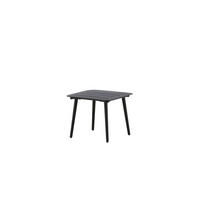 LOUNGETISCH 40/40/33 cm Metall  - Schwarz, MODERN, Metall (40/40/33cm) - Gardenson