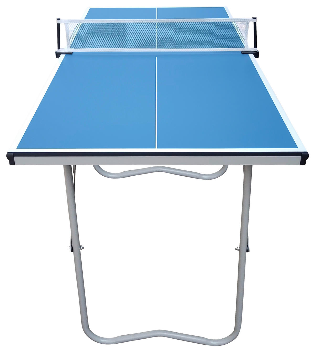 PINGISBORD  - blå, Klassisk, metall/trä (67/69/150cm)