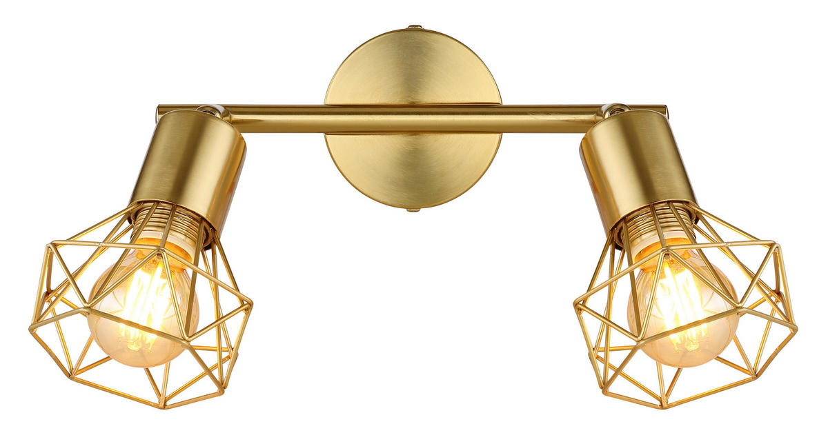 REFLEKTOR     22/8/19 cm          - zlate barve, Design, kovina (22/8/19cm) - Globo