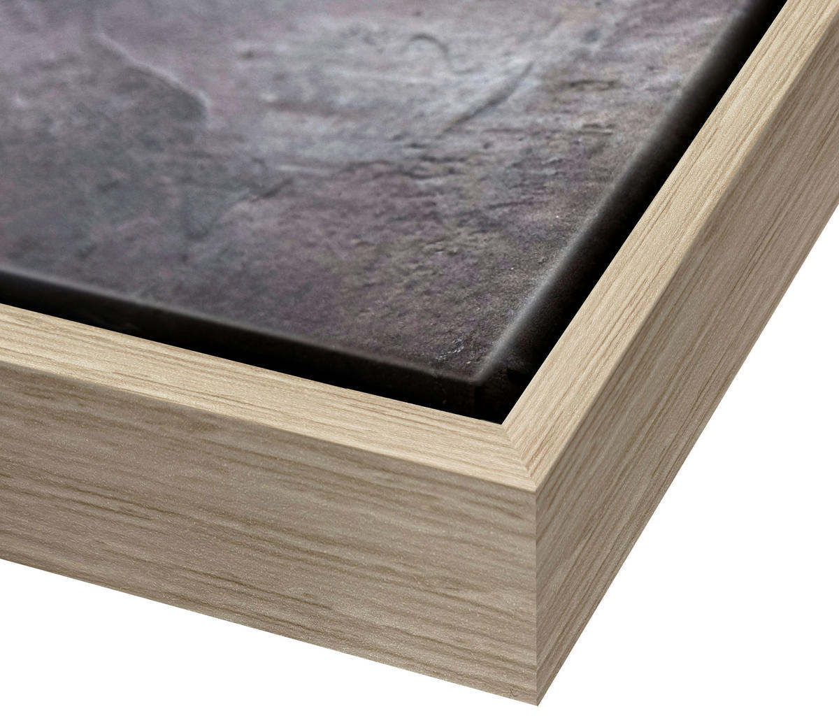 LEINWANDBILD Abstraktes Grau  - Grau, Design, Holzwerkstoff (78/100cm) - Reinders!