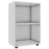 HYLLA i 49/74/32 cm vit  - vit/svart, Modern, trämaterial/plast (49/74/32cm) - MID.YOU