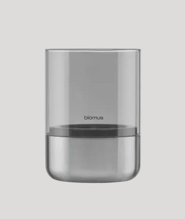 WINDLICHT Edelstahlfarben 10/14 cm  - Edelstahlfarben, Design, Metall (10/14cm) - Blomus