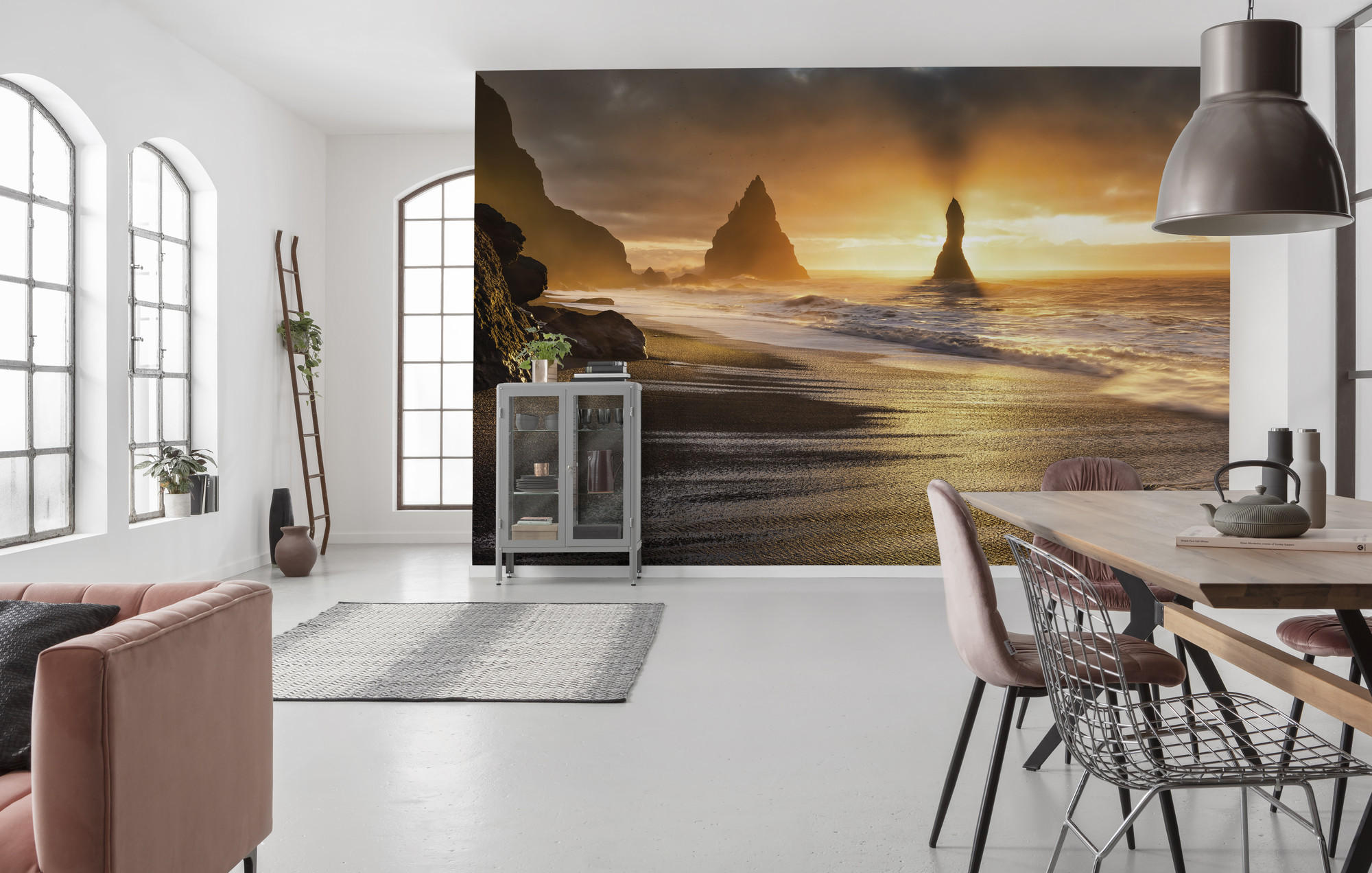 FOTOTAPETE  - Braun, Trend, Textil (450/280cm) - Xora