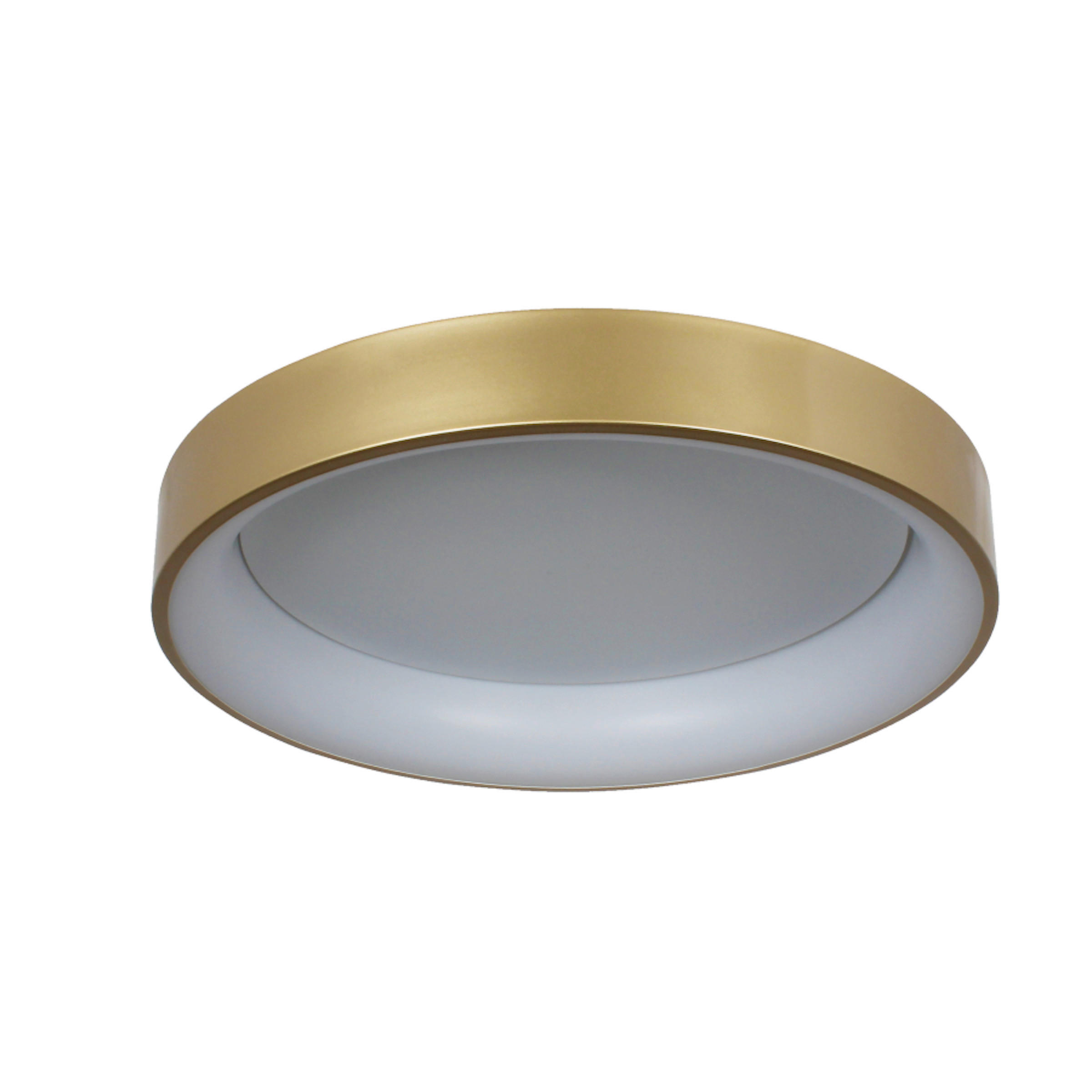 LED-DECKENLEUCHTE Georgia  11/60/60 cm  - Goldfarben, Design, Metall (11/60/60cm)