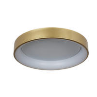 LED-DECKENLEUCHTE Georgia  11/60/60 cm  - Goldfarben, Design, Metall (11/60/60cm)