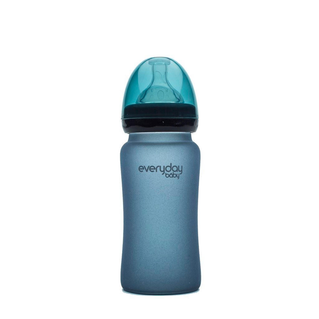 DJEČJA BOCA  240 ml     - ljubičasta, Basics, staklo (6,5/21,8/6,7cm) - Everyday Baby