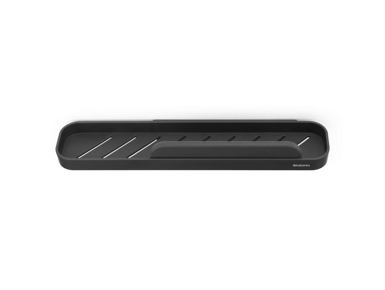 POLICA ZA TUŠ KABINU  metal, plastika  - siva, Osnovno, metal/plastika (42.1/7.3/9cm) - Brabantia
