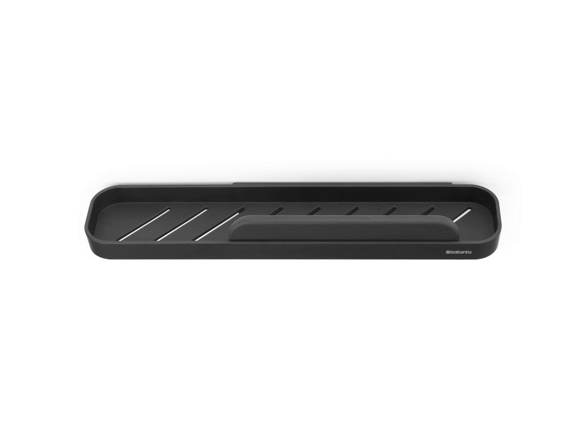 POLICA ZA TUŠ KABINU  metal, plastika  - siva, Osnovno, metal/plastika (42.1/7.3/9cm) - Brabantia