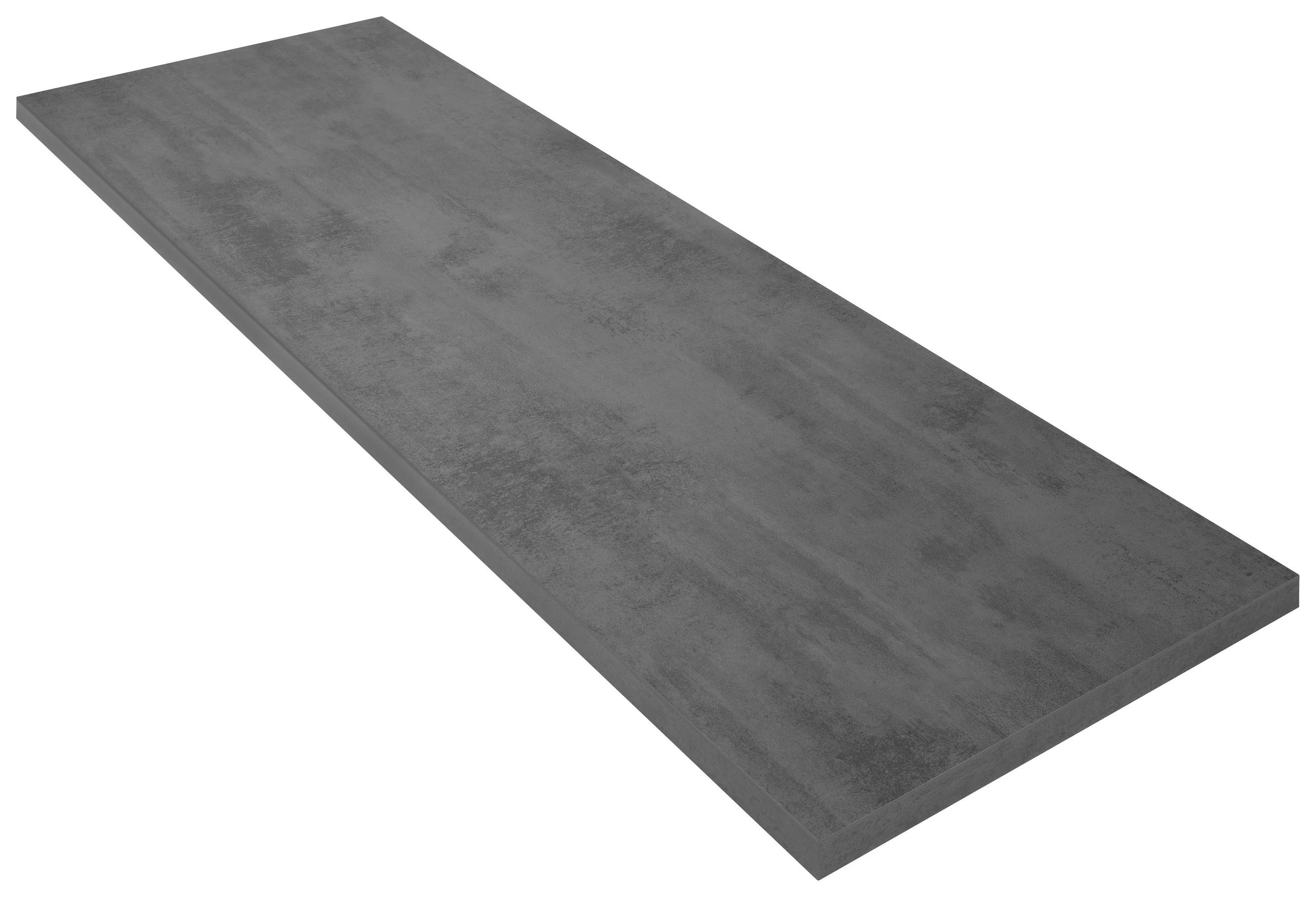 ARBEITSPLATTE  - Schieferfarben, MODERN, Holzwerkstoff (180/60/4cm) - Nobilia