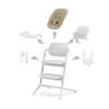 HRANILICA  Lemo 4 in 1 Set  - bijela, Basics, drvo/plastika (56/54,5/81,5cm) - Cybex