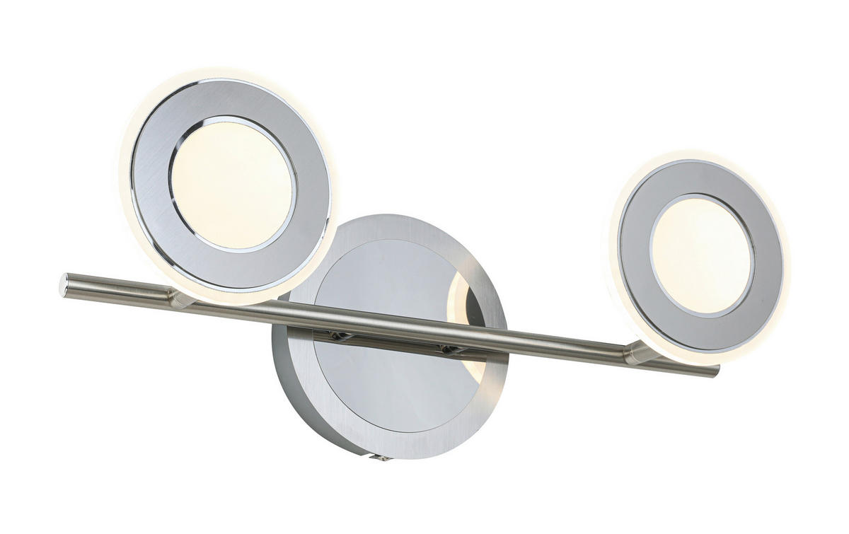 LED-SPOTLIGHT 40/17,5/12,5 cm   - kromfärg/nickelfärgad, Design, metall/plast (40/17,5/12,5cm) - Novel