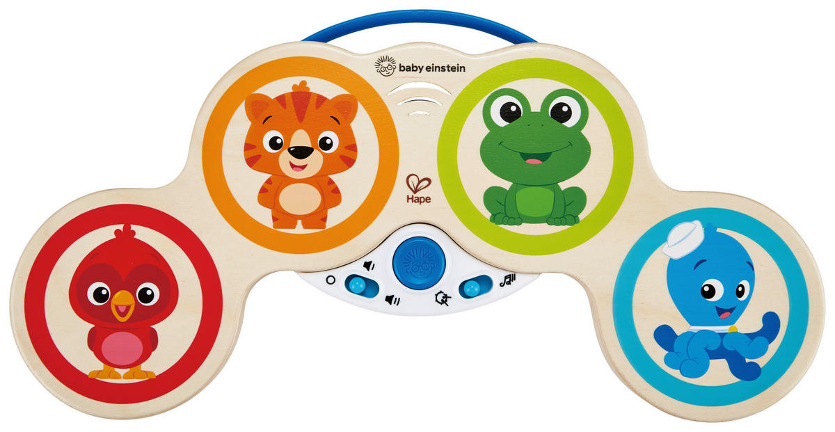 SCHLAGZEUG-SET - Basics, Holzwerkstoff/Kunststoff (38,1/20,3/4,5cm) - Hape
