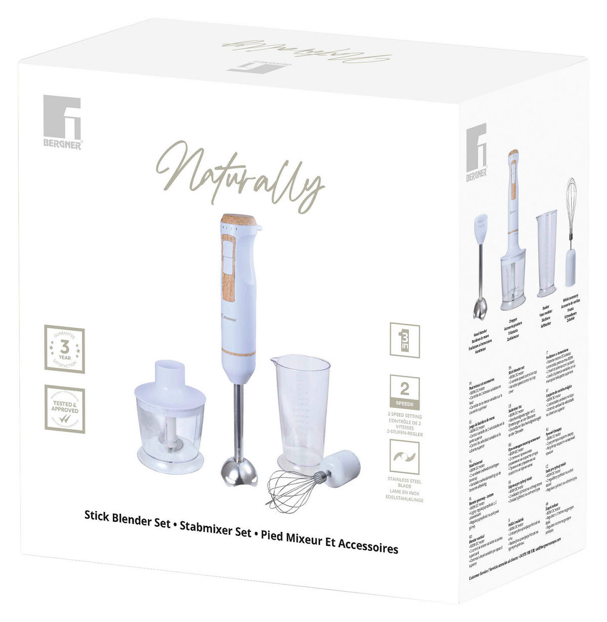 STABMIXER  - Weiß, Basics, Kunststoff/Metall (24,5/24,2/14cm)