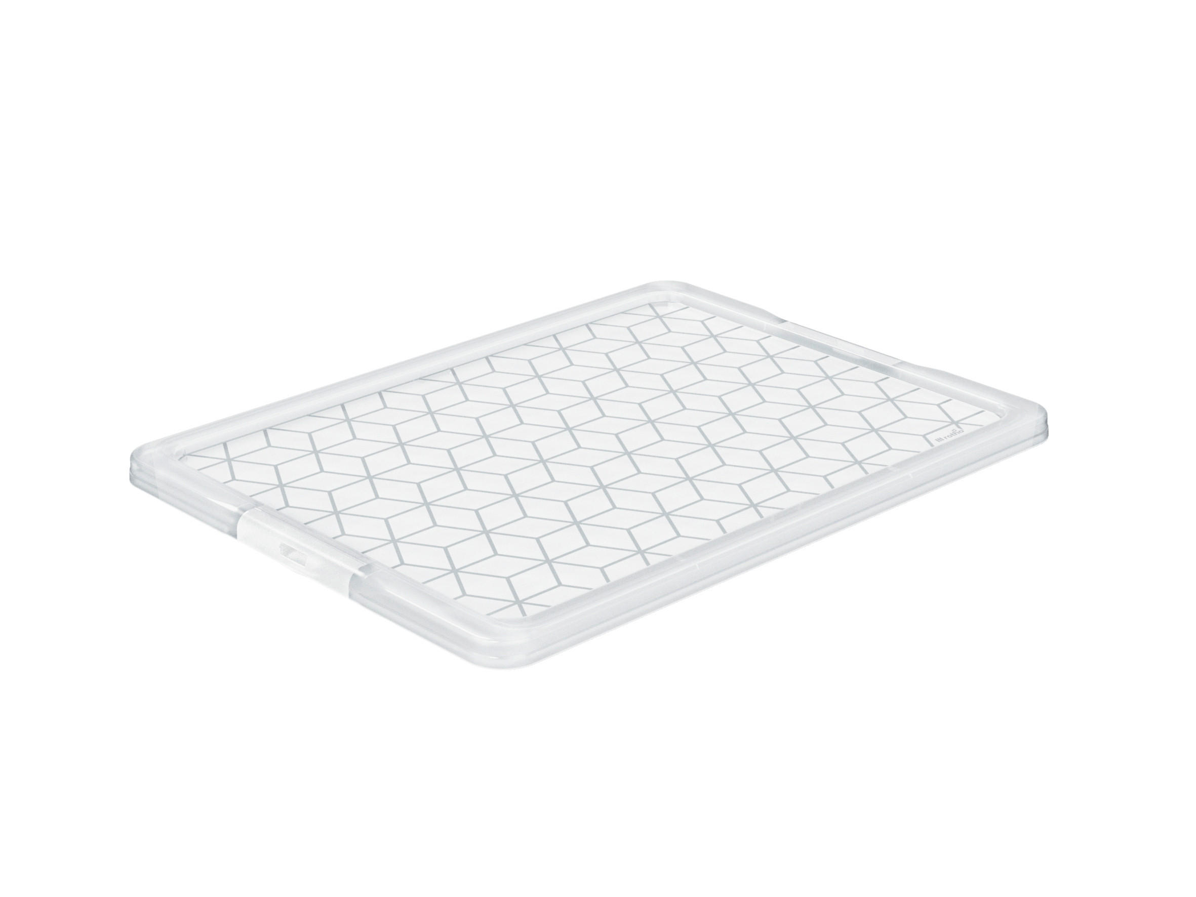 BOXDECKEL  - Transparent, Basics, Kunststoff (79,1/59,3/2,8cm) - Rotho