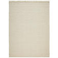 HANDWEBTEPPICH 160/230 cm Weiß  - Weiß, Basics, Textil (160/230cm) - Linea Natura