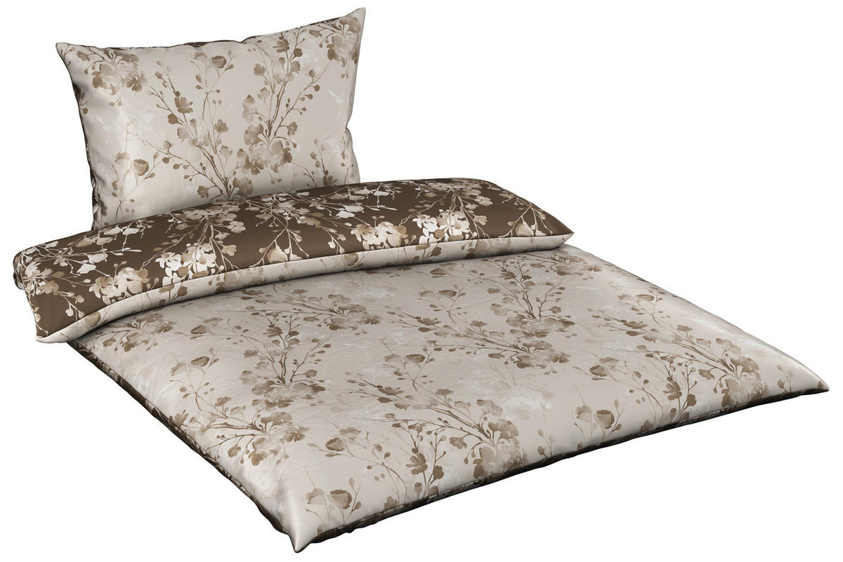 KÉTOLDALAS ÁGYNEMŰHUZAT 140/200 cm  - taupe, Konventionell, textil (140/200cm) - Esposa