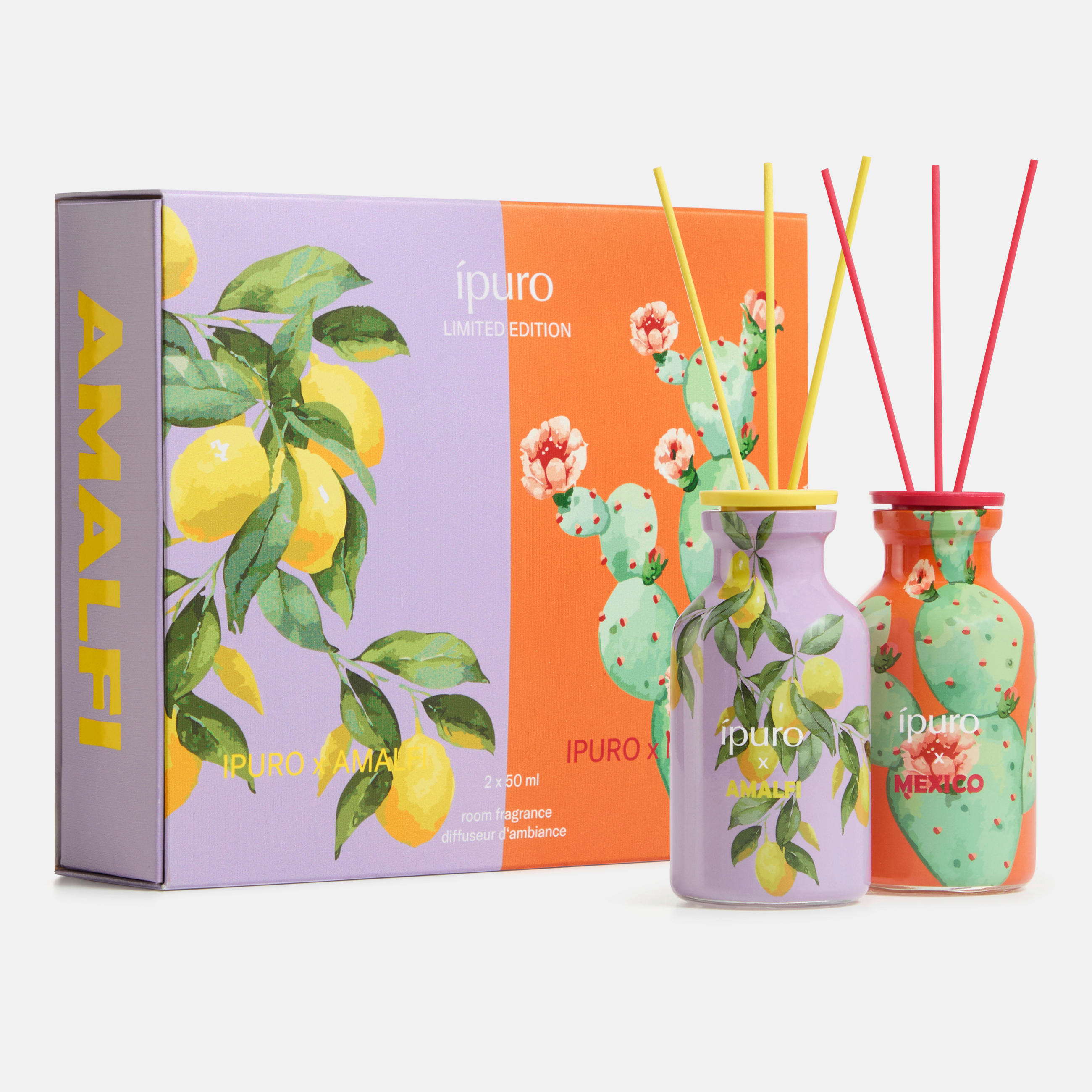 RAUMDUFT 100 ml Exotische Früchte, Himbeere  - Magenta, Basics, Glas (100ml) - Ambia Home