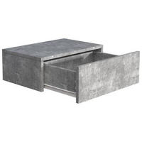 NACHTSCHRANK 45/15/30 cm  - Grau, MODERN, Holzwerkstoff (45/15/30cm) - MID.YOU