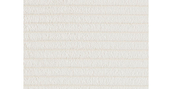 ECKSOFA in Cord, Velours Creme  - Creme/Schwarz, Design, Kunststoff/Textil (155/243cm) - Xora