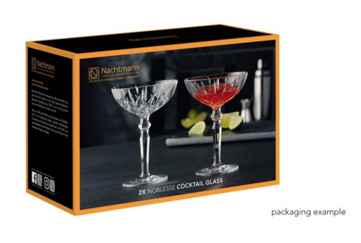 COCKTAILGLAS 180 ml 2-teilig  - Klar, Basics, Glas (22,6/15,5/11,3cm) - Nachtmann