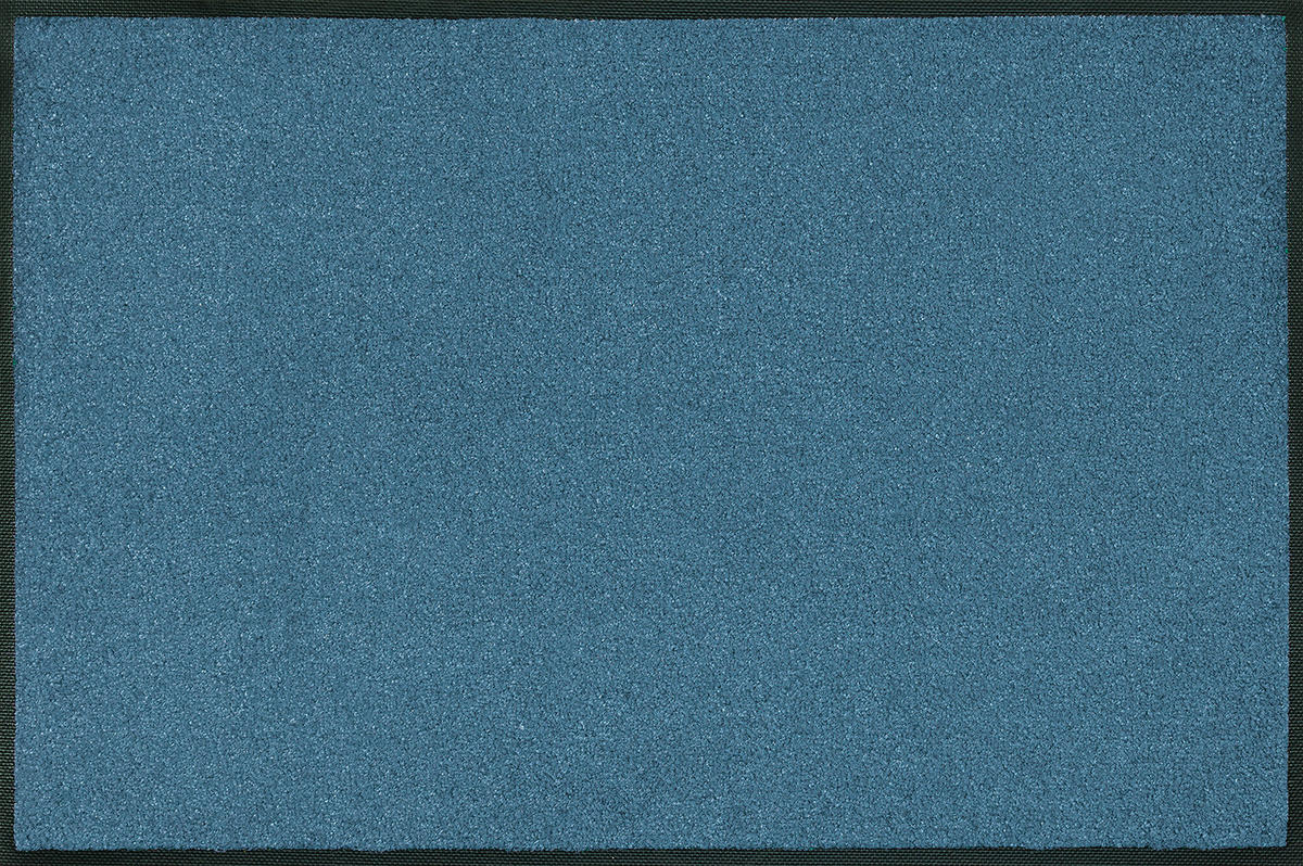 KÜCHENTEPPICH 75/120 cm Steel Blue Blau  - Blau, KONVENTIONELL, Kunststoff (75/120cm) - wash+dry