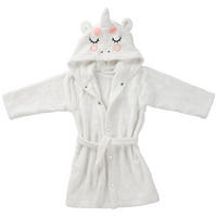 DETSKÝ KÚPACÍ PLÁŠŤ - biela, Basics, textil (80/86cm) - Patinio