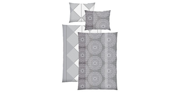 BETTWÄSCHE Plüsch 140/200 cm - Grau, Basics, Textil (140/200cm) - Boxxx