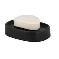 SEIFENSCHALE - Schwarz, Basics, Keramik (13,5/2,5/10cm) - Wenko