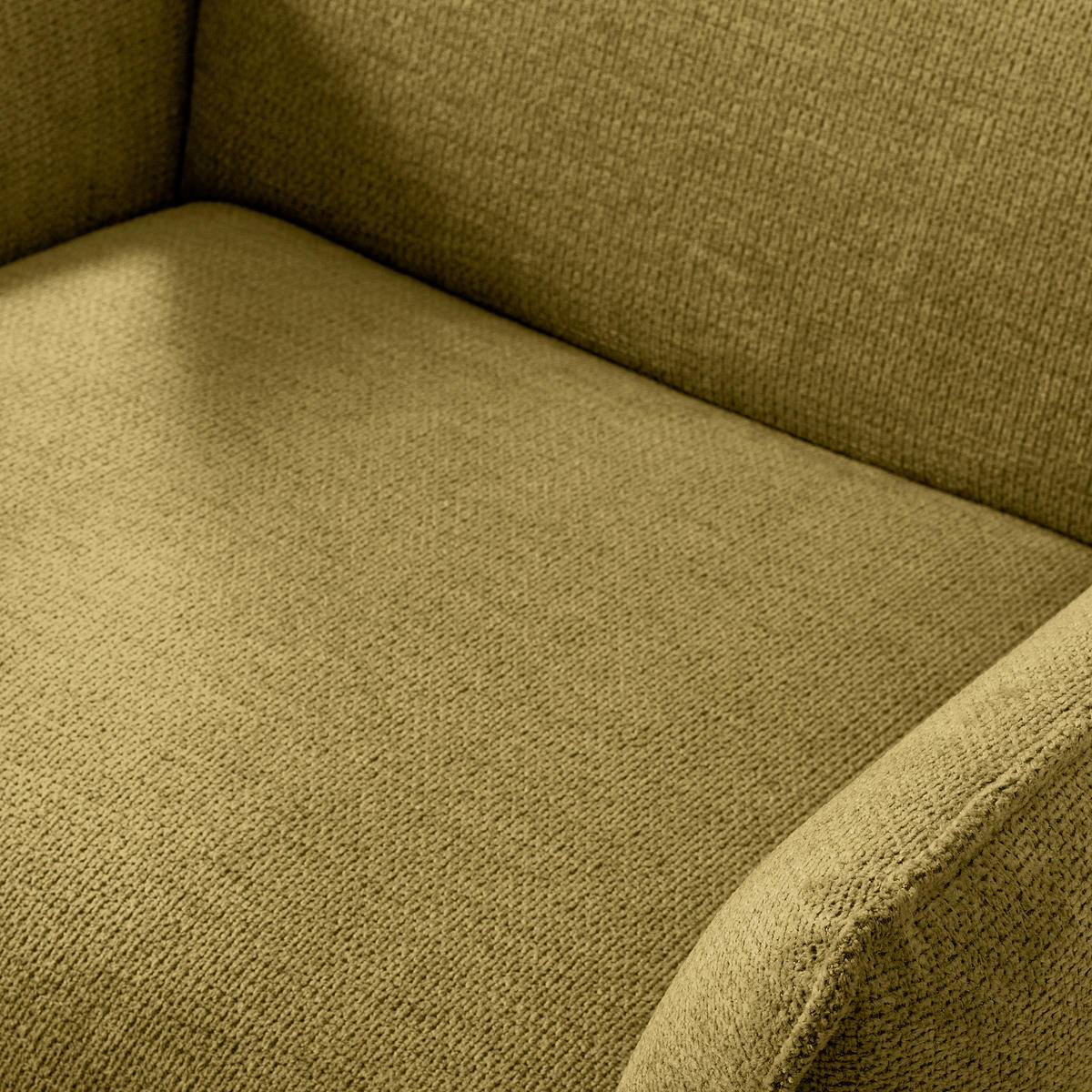 RELAXSESSEL in Textil Hellgrün  - Schwarz/Hellgrün, Design, Textil/Metall (77/107/88cm) - Livetastic