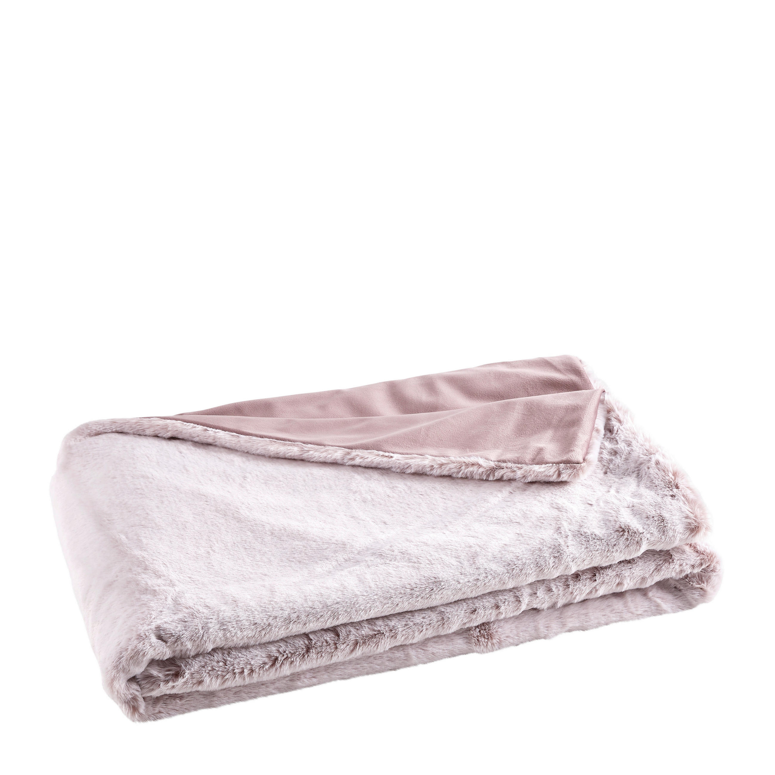Schöner Wohnen Plaid Sw-Cozy Rosa, Altrosa 130x170 cm