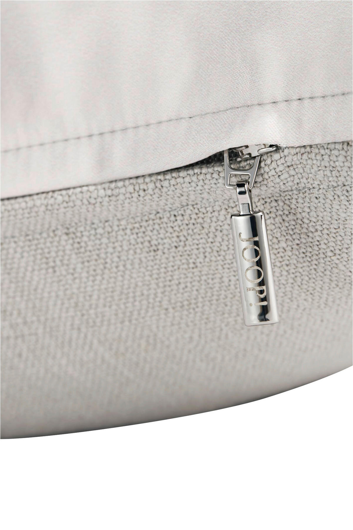 KISSENHÜLLE J!Spirit silber 50/50 cm  - Silberfarben/Hellgrau, Design, Textil (50/50cm) - Joop!