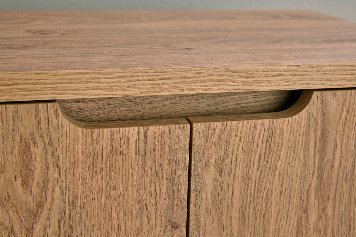 ECKSCHREIBTISCH 140/118/76 cm  in Eichefarben  - Eichefarben, Modern, Holzwerkstoff (140/118/76cm) - Livetastic
