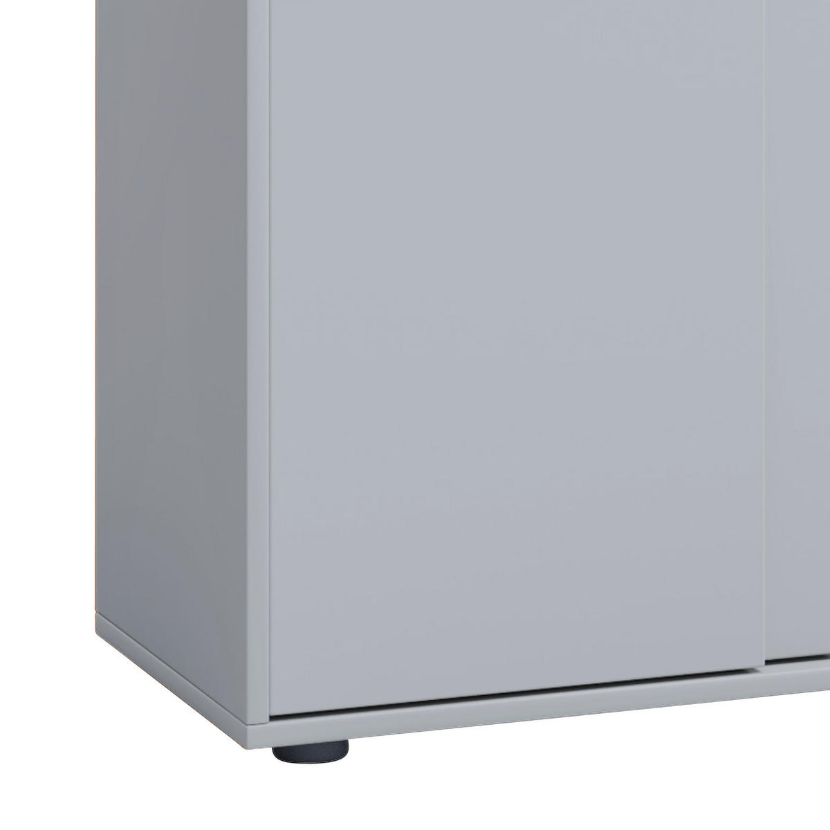AKTENSCHRANK 70/183/37 cm  - Grau, Basics, Holzwerkstoff (70/183/37cm) - MID.YOU