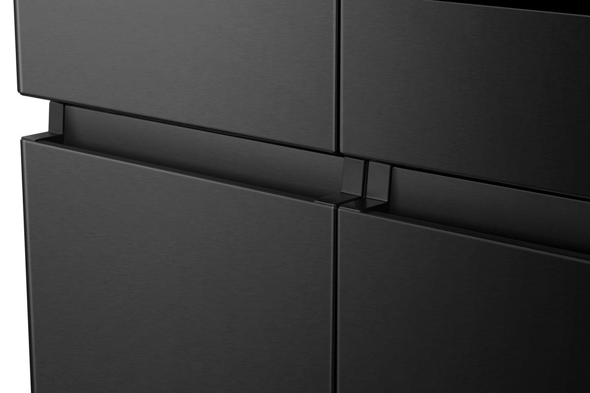 MULTI-DOOR 91,4/178,5/72,5 cm RQ760N4IFE  - Schwarz, Basics, Metall (91,4/178,5/72,5cm) - Hisense