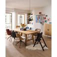 ESSTISCH 220/100/75 cm Echtholz  Holz rechteckig Wildeiche  - Wildeiche, ROMANTIK / LANDHAUS, Holz (220/100/75cm) - Linea Natura