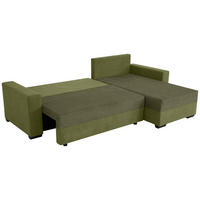 COLȚAR EXTENSIBIL textil măsliniu  - măsliniu/negru, Design, plastic/textil (252/155cm) - Carryhome